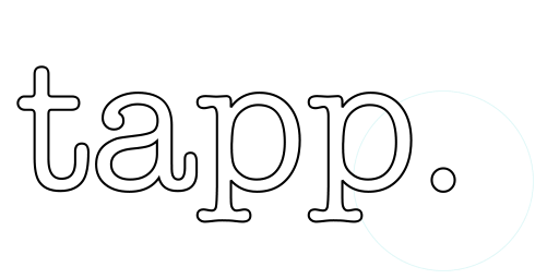 klikbaar logo van tapp met link naar de website